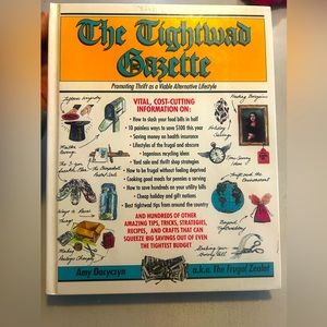 “The Tightwad Gazette” by Amy Dayczyn, Hardback Book